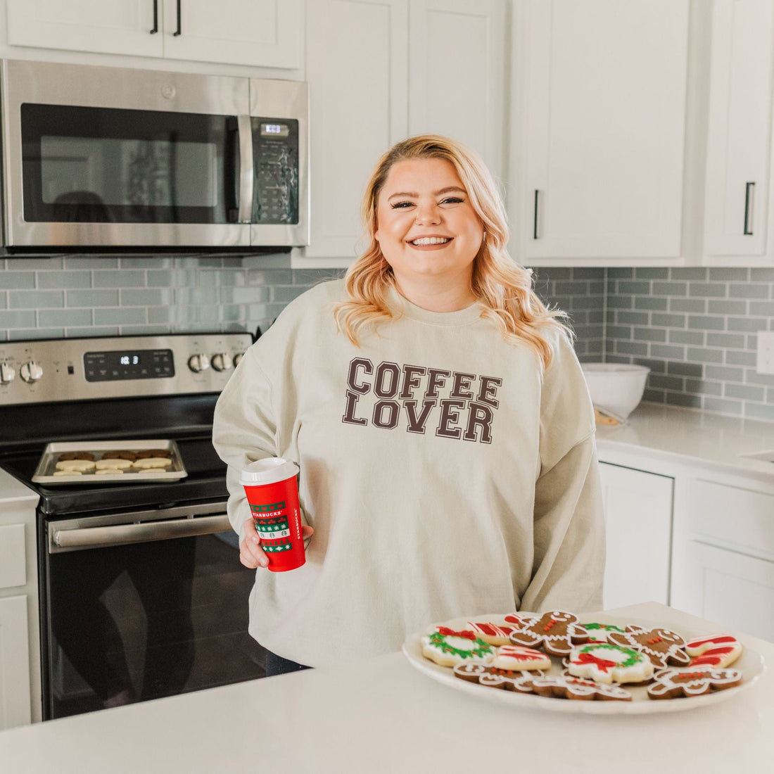 Coffee Lover Unisex Sweatshirt - Cotton Plus Cream