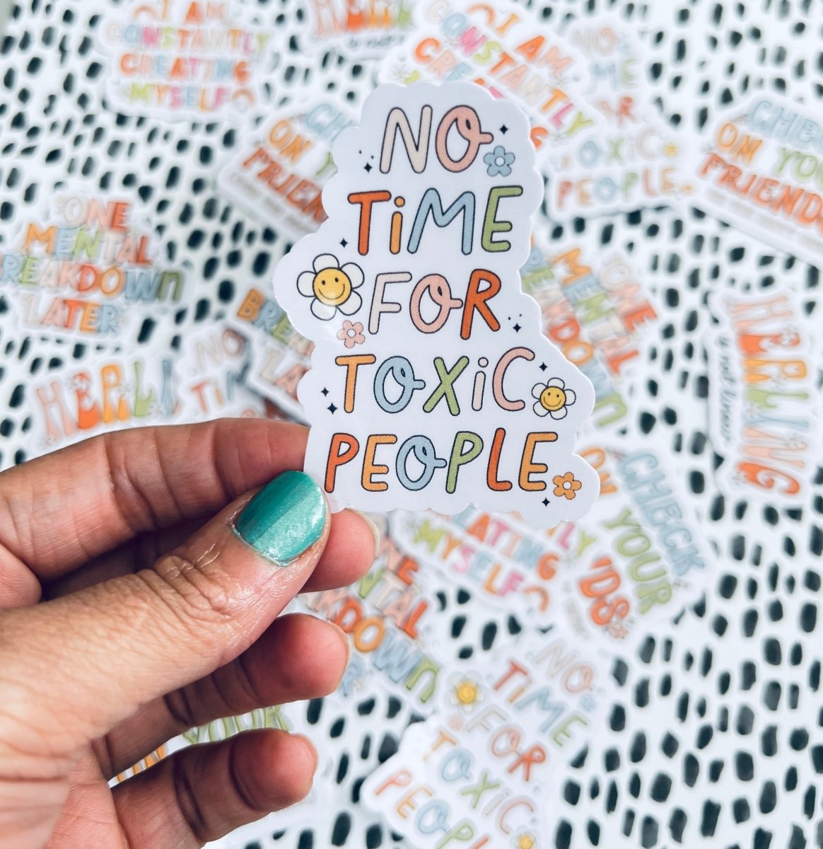 Mental Health Awareness Stickers (single or pack) - Cotton Plus Cream