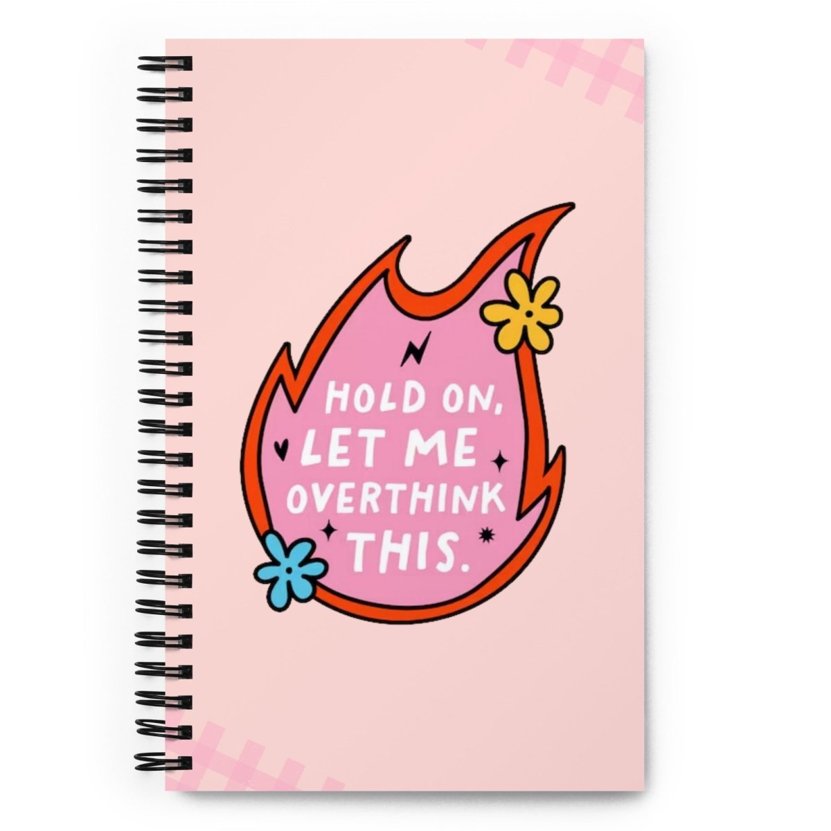 Overthinker Spiral notebook - Cotton Plus Cream