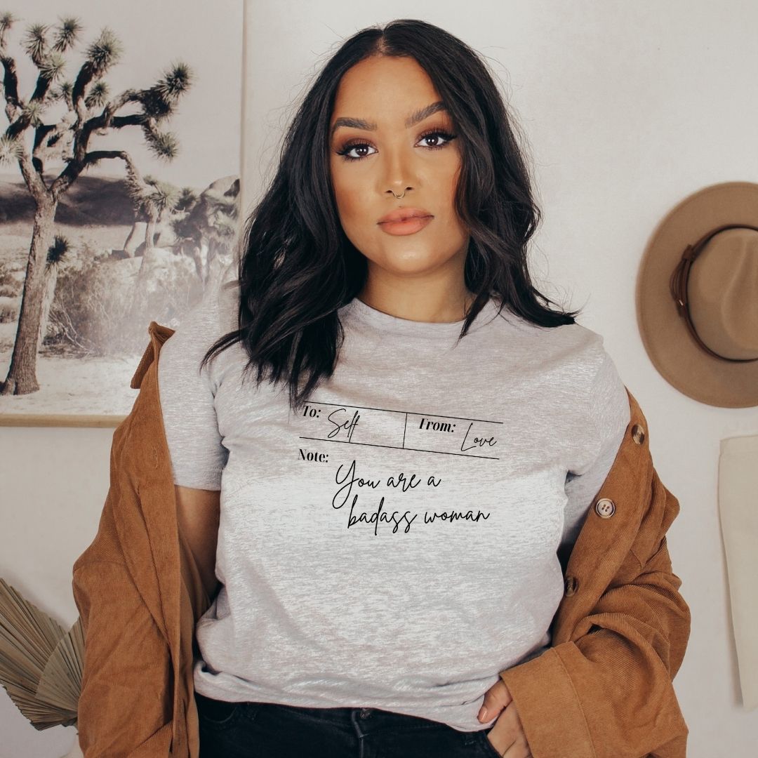 To Self From Love Unisex t-shirt - Cotton Plus Cream