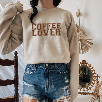 Coffee Lover Unisex Sweatshirt - Cotton Plus Cream