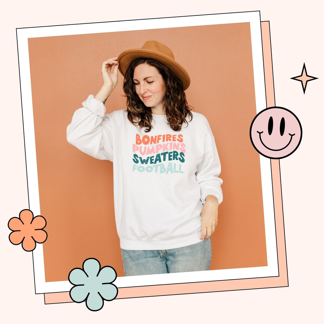 Fall Vibes Unisex Sweatshirt - Cotton Plus Cream