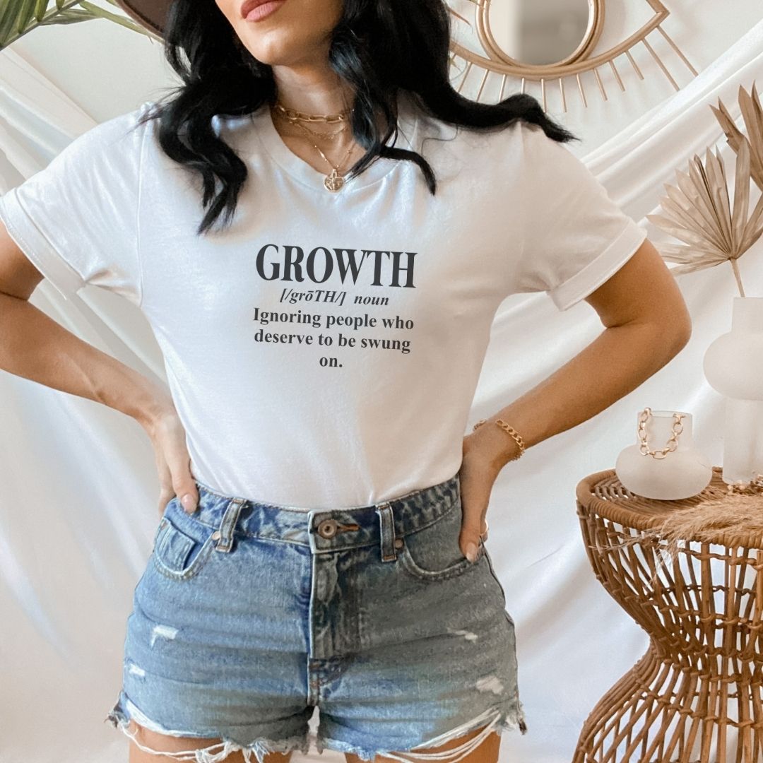 Growth Unisex t-shirt - Cotton Plus Cream