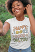 "Happy Looks Good On You" Unisex t-shirt - Cotton Plus Cream