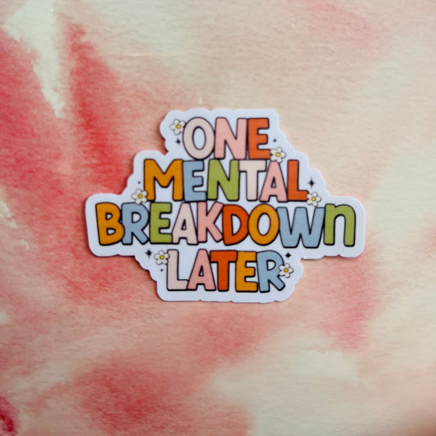 Mental Health Awareness Stickers (single or pack) - Cotton Plus Cream