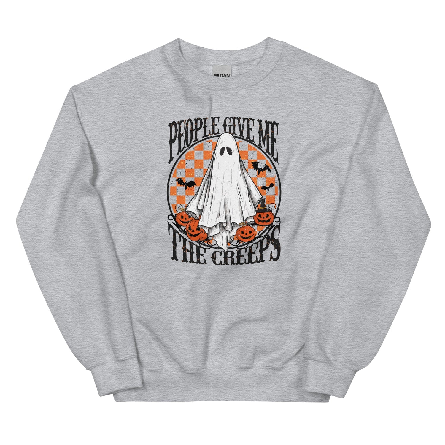 People Give Me The CreepsUnisex Sweatshirt - Cotton Plus Cream
