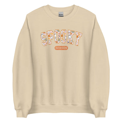 SPOOKY Season Unisex Sweatshirt - Cotton Plus Cream