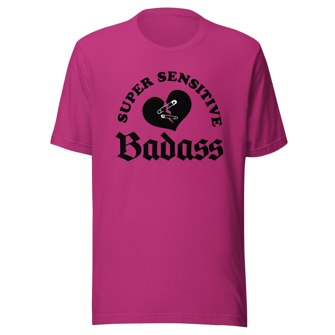 Super sensitive Badass Unisex t-shirt - Cotton Plus Cream